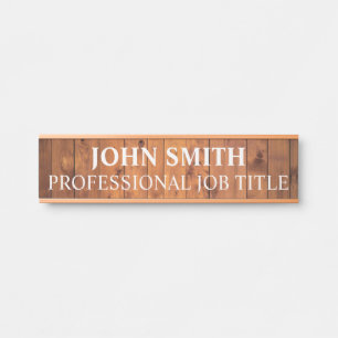 Modern Professional Office Door Sign Name Plate