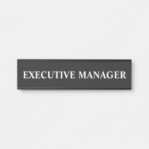 Modern Professional Office Door Sign Name Plate