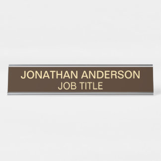 Modern Professional Office Door Sign Name Plate