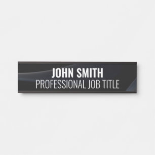 Modern Professional Office Door Sign Name Plate