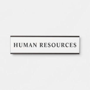Modern Professional Office Door Sign Name Plate