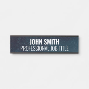 Modern Professional Office Door Sign Name Plate