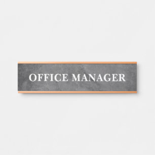 Modern Professional Office Door Sign Name Plate