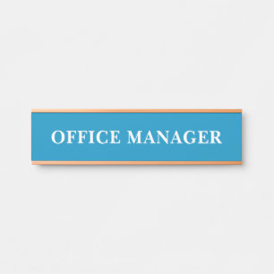 Modern Professional Office Door Sign Name Plate