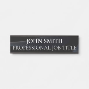 Modern Professional Office Door Sign Name Plate
