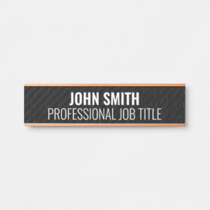 Modern Professional Office Door Sign Name Plate