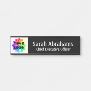 Modern Professional Office Door Signs Your Logo