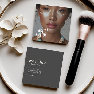 Modern Professional Photography   Square Business Card