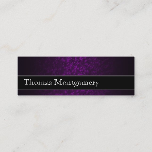 Modern Professional Premium Slim Business Cards (Front)