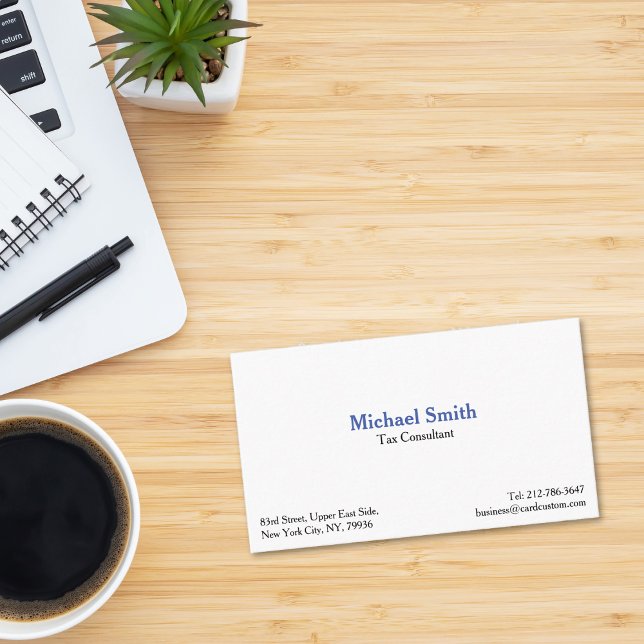 Modern Professional Premium Thick Business Card (Modern Professional Premium Thick Business Card)