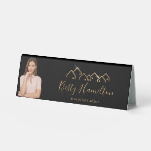 modern professional real estate realtor house logo