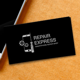 Modern Professional Smartphone Repair Business Card