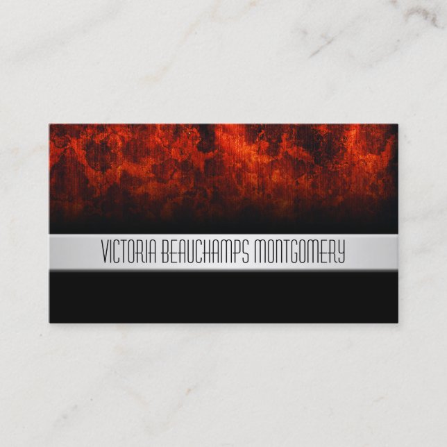 Modern Professional Standard Business Cards (Front)