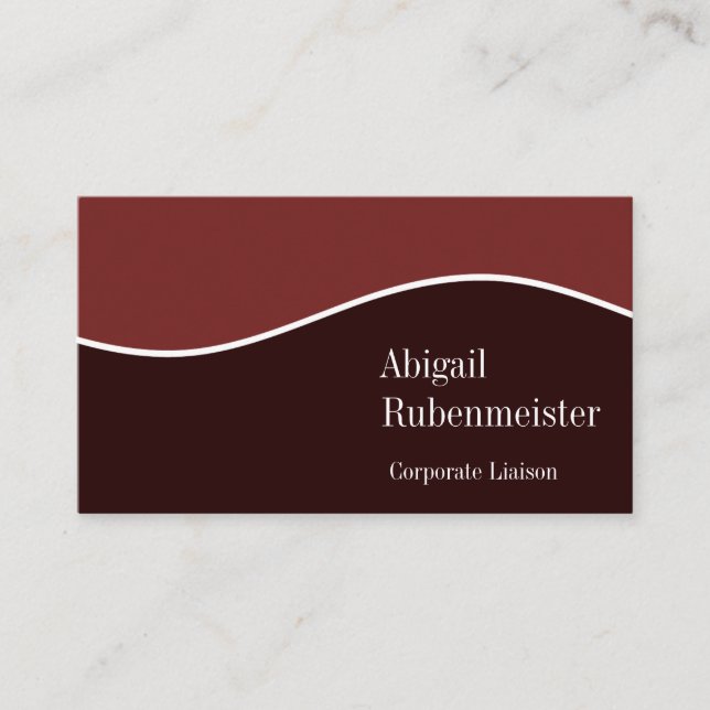 Modern Professional Stylish Business Card (Front)