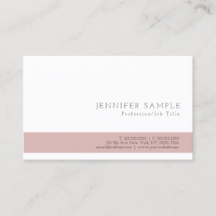 Modern Professional Stylish Minimalistic Design Business Card