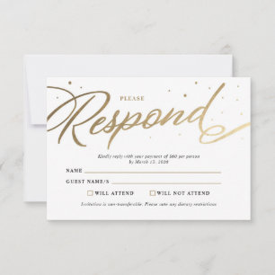 Modern Prom RSVP