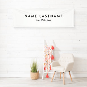 Modern Promotional Business Logo Banner