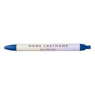 Modern Promotional Business Logo Black Ink Pen