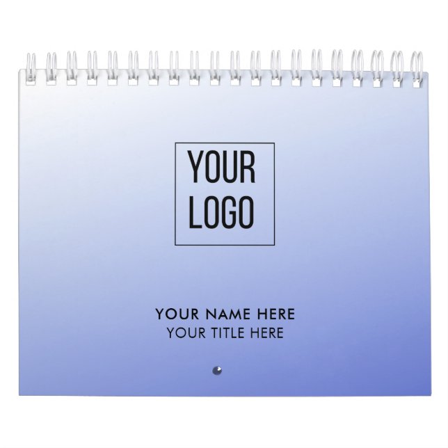 Modern Promotional Business Logo Calendar (Cover)