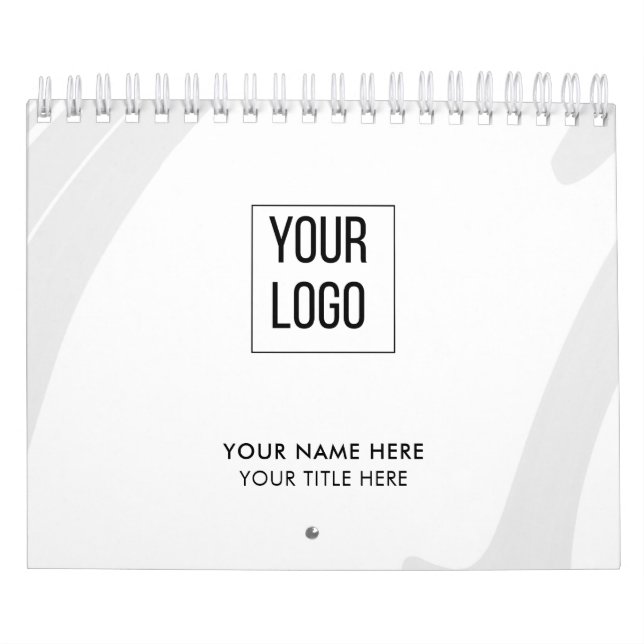 Modern Promotional Business Logo Calendar (Cover)