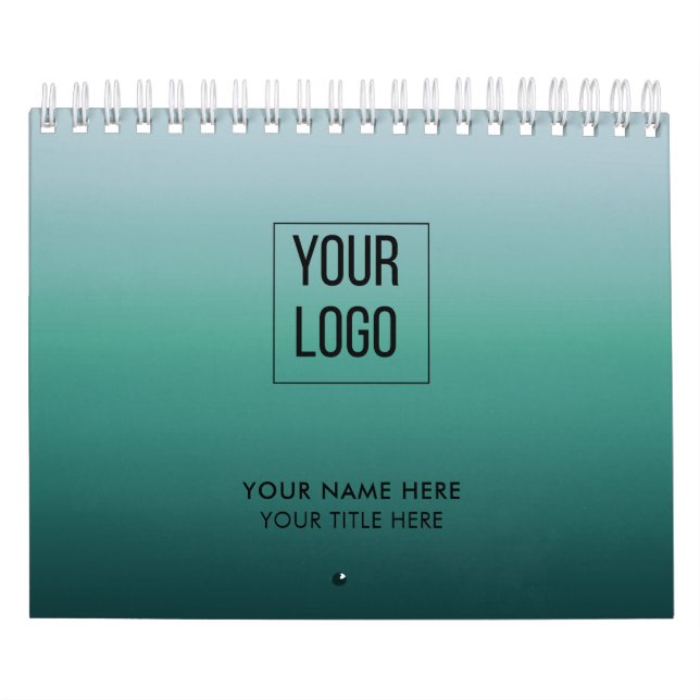 Modern Promotional Business Logo Calendar (Cover)