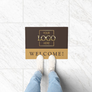 Modern Promotional Business Logo Door Mat