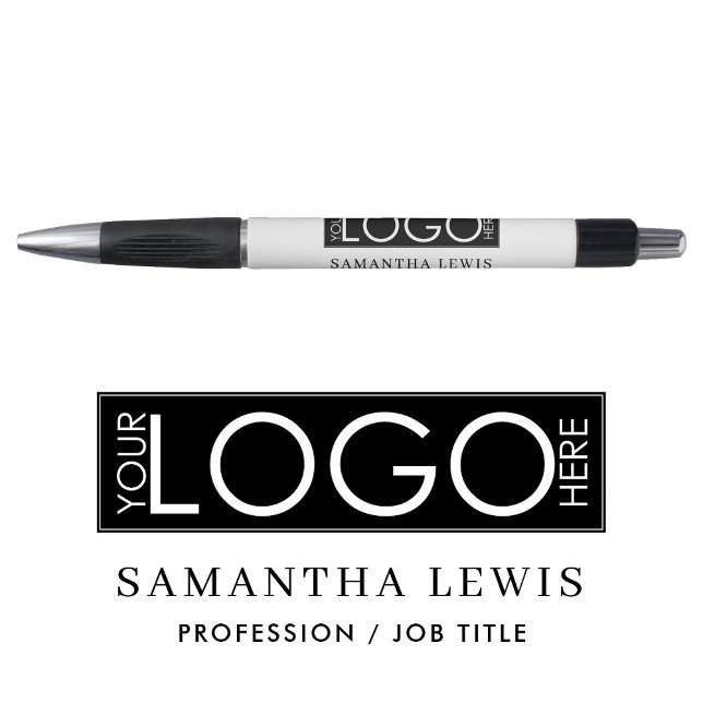 Modern Promotional Business Logo & Text (Modern Promotional Business Logo & Text Pen)