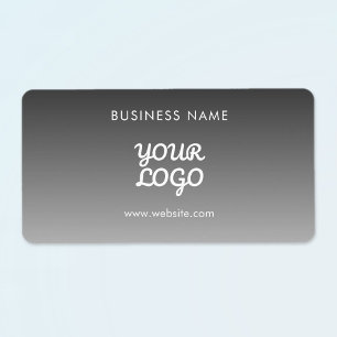 Modern Promotional Logo & Text   Editable Colour Label