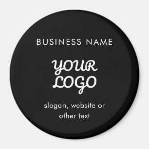 Modern Promotional Logo & Text Editable Colour Magnet