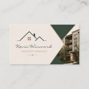 Modern Property Manager Card