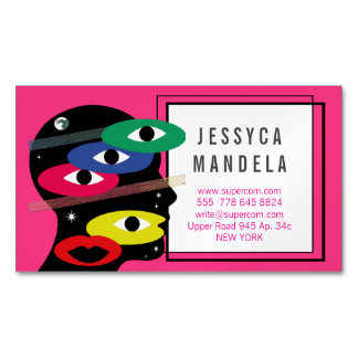 Modern Psychologist Magnetic Cards