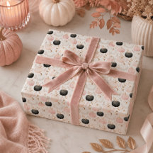 Modern Pumpkin Monogram – Personalised Initial
