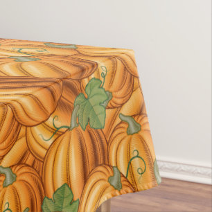 Modern Pumpkin Patch Tablecloth