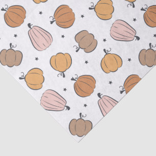 Modern Pumpkin Pattern - Tissue Paper