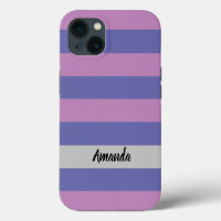 Modern purple and pink personalised