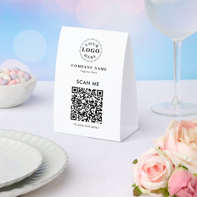 Modern  QR Code Checkout Menu (Insitu(Wedding))