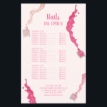 Modern QR Code Professional Nail Spa Salon Flyer<br><div class="desc">Modern QR Code Professional Nail Spa Salon Promotional Marketing Fyler features a trendy and modern design with bottles of pink nail polish being splashed across the page with your salon name and your product or services list below is in popular hot pink typogrpahy on a soft pink background. On the...</div>