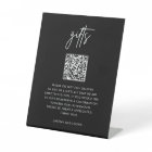 Modern QR Gift Registry Honeymoon Fund Wedding