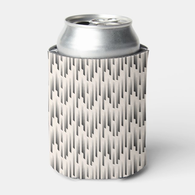 Modern Rain Pattern Can Cooler (Can Front)
