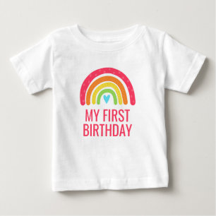 Modern Rainbow Baby T-Shirt