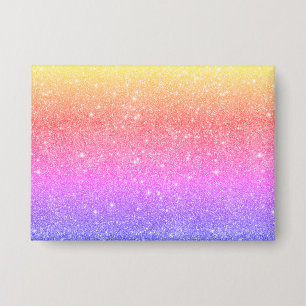 Modern Rainbow Glitter Glam