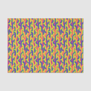 Modern Rainbow Pattern Tissue Paper