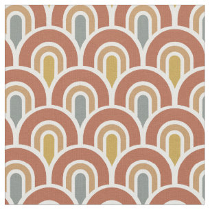 Modern rainbows design fabric