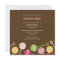 Modern Rattles Girl Baby Shower Invitation