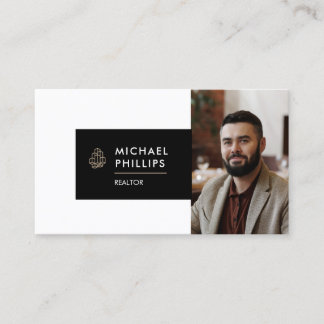 Modern Real Estate Business Card Horizontal