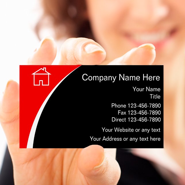 Modern Real Estate Business Cards (Creator Uploaded)