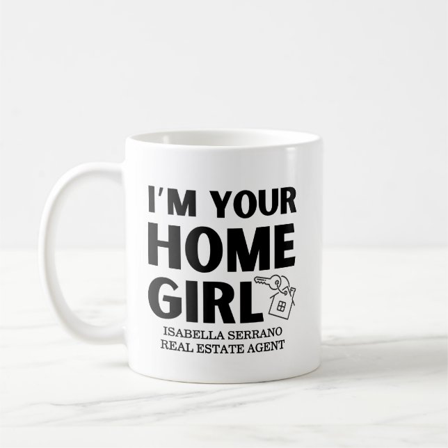 Modern Real Estate  Coffee Mug (Left)