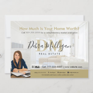 Modern Real Estate Marketing Postcard