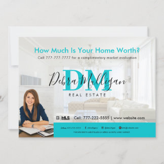 Modern Real Estate Marketing Postcard