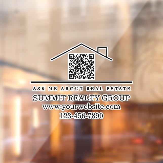 Modern Real Estate Marketing QR Code (Sheet 2)